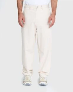 Highsnobiety – Cotton Drill Trouser Natural -Acne Studios Clothing 02.14.23 On Model HS 7iy5VjZJ