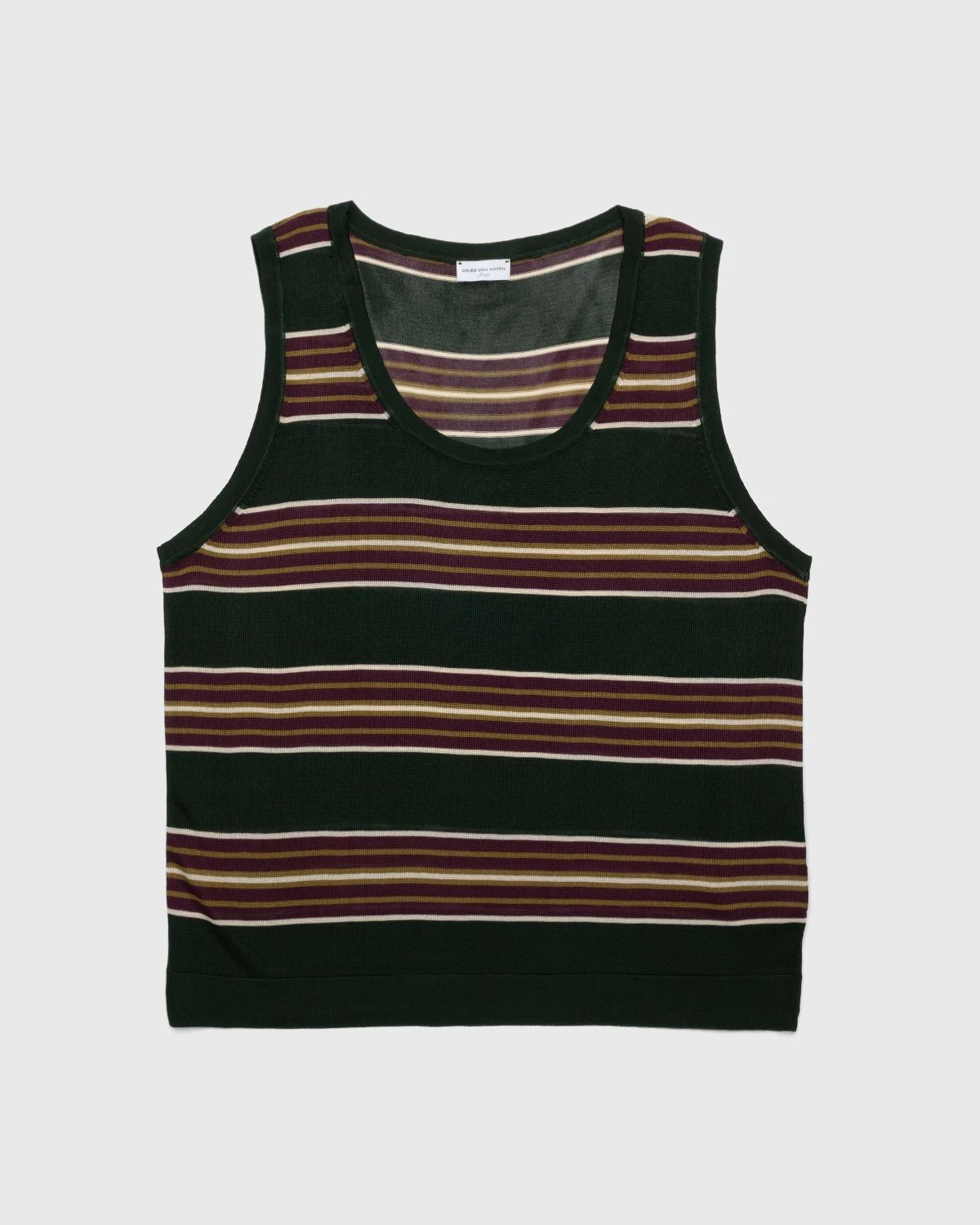 Dries Van Noten – Milenco Striped Tank Top Bottle 1 Dries Van Noten – Milenco Striped Tank Top Bottle