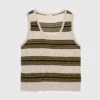 Dries Van Noten – Milenco Striped Tank Top Vanille