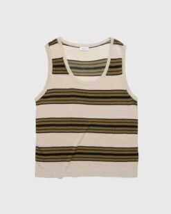 Dries Van Noten – Milenco Striped Tank Top Vanille