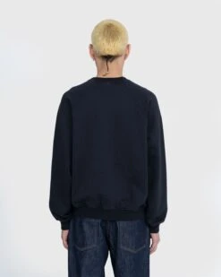 Auralee – Smooth Soft Sweat Pullover Black -Acne Studios Clothing 02.15.23 On Model Au 5eNsHHTx