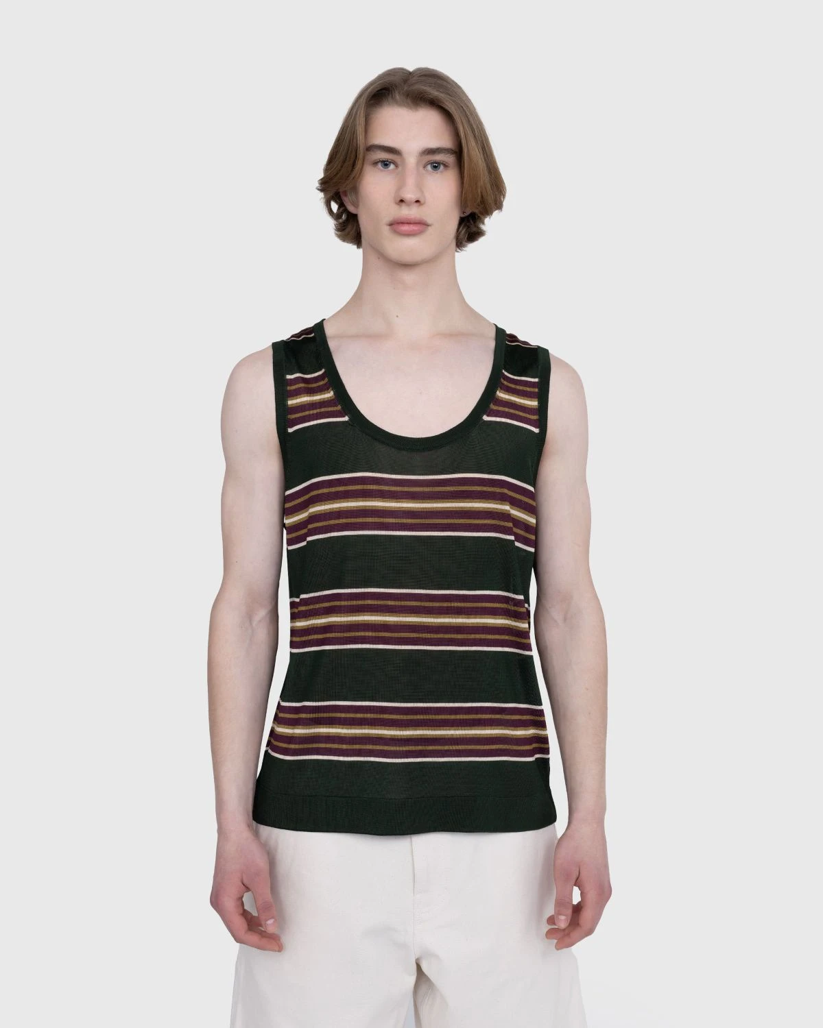 Dries Van Noten – Milenco Striped Tank Top Bottle 2 Dries Van Noten – Milenco Striped Tank Top Bottle - Image 2