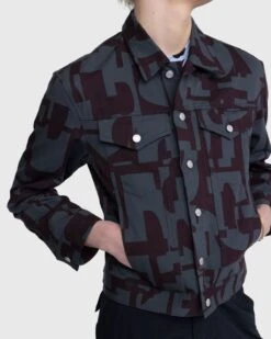 Dries Van Noten – Vuskin Denim Jacket Multi -Acne Studios Clothing 02.23.23 On Model Dr Q4ZZAdMf