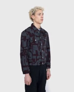 Dries Van Noten – Vuskin Denim Jacket Multi -Acne Studios Clothing 02.23.23 On Model Dr oVxFlsyj