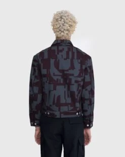 Dries Van Noten – Vuskin Denim Jacket Multi -Acne Studios Clothing 02.23.23 On Model Dr sn21C0Ze