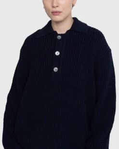 Our Legacy – Big Piquet Navy Chunky Cotton Rib -Acne Studios Clothing 03.22.23 OurLegacy D Wow cFzV