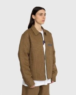 Noon Goons – Banned Houndstooth Jacket Brown -Acne Studios Clothing 03.29.23 NoonGoons B k262Q xs