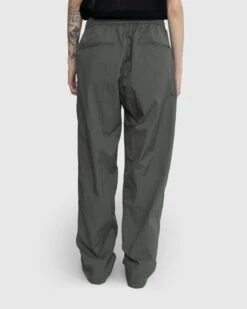 Highsnobiety – Crepe Nylon Elastic Pant Grey -Acne Studios Clothing 04.05.23 HS05 D3 OnM DNrhUGXr