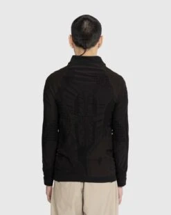 ROA – Half Zip 3D Knit Black -Acne Studios Clothing 04.06.23 Roa0027 kzz 3CtR