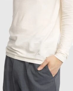 ROA – Seamless Longsleeve Cotton Shirt Beige -Acne Studios Clothing 04.06.23 Roa0343 dX1Ko68m
