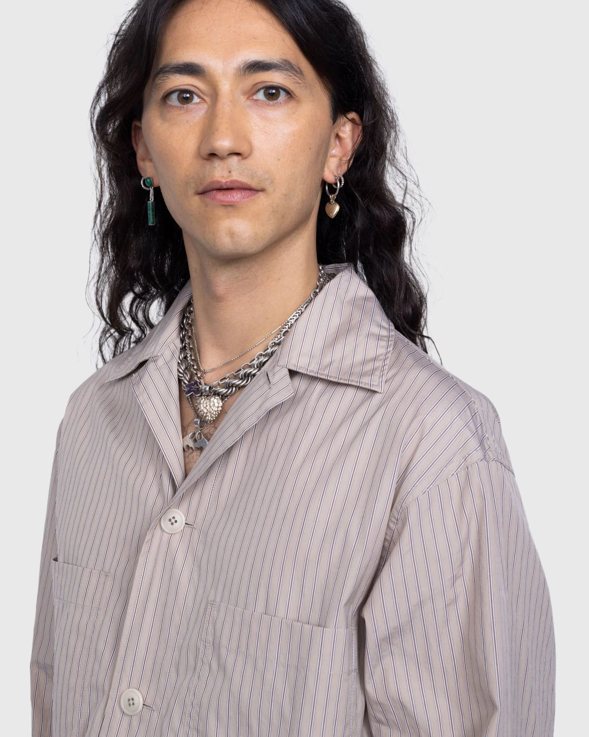 Lemaire – Pyjama Shirt Beige 4 Lemaire – Pyjama Shirt Beige - Image 4