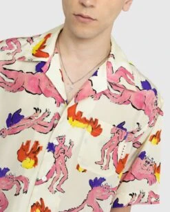 Marni – Printed Silk Button-Up Shirt Multi -Acne Studios Clothing 06.07.23 Marni Shirt apvOxrJ4