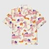 Marni – Printed Silk Button-Up Shirt Multi