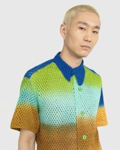 AGR – Wellness Crochet Shirt Multi -Acne Studios Clothing AGR Shirt AGR0012 hTwc9E27