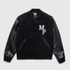 A.P.C. X Jean Touitou – Miss Rayon Varsity Jacket Black