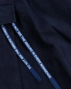 A.P.C. X Jean Touitou – Booster Fatigue Pants Navy -Acne Studios Clothing APC Pants Cargo 7237 ULXulCS1