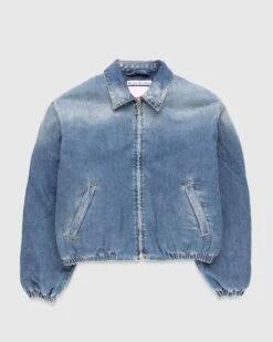 Acne Studios – Denim Padded Jacket Blue