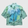 Acne Studios – Printed Button-Up Shirt Blue