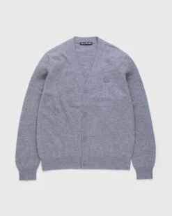 Acne Studios – Knit Wool Cardigan Grey