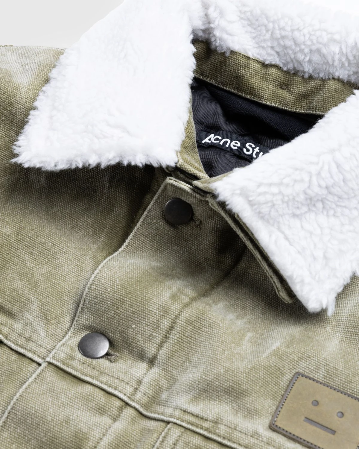 Acne Studios – Canvas Padded Jacket Khaki Beige 5 Acne Studios – Canvas Padded Jacket Khaki Beige - Image 5