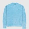 Acne Studios – Textured Sweater Teal Blue