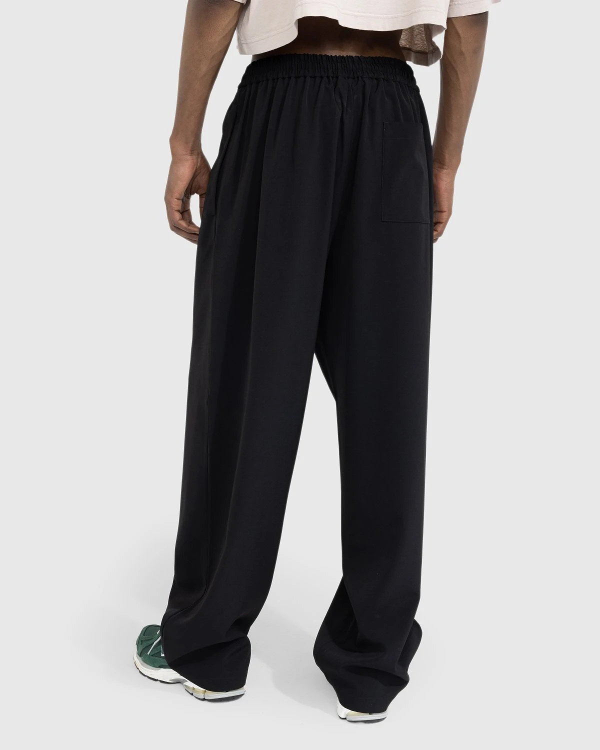 Acne Studios – Relaxed Fit Trousers Black 3 Acne Studios – Relaxed Fit Trousers Black - Image 3