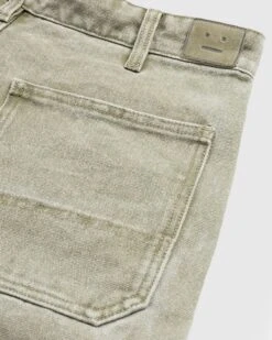 Acne Studios – Cotton Canvas Trousers Khaki Beige 11 Acne Studios – Cotton Canvas Trousers Khaki Beige -Acne Studios Clothing AcneStudios pant gre CRED36 V