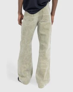 Acne Studios – Cotton Canvas Trousers Khaki Beige 8 Acne Studios – Cotton Canvas Trousers Khaki Beige -Acne Studios Clothing AcneStudios pant gre Z8UcExVg