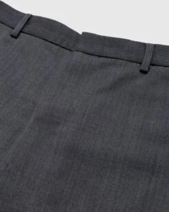 Acne Studios – Wool Blend Tailored Trousers Dark Grey Melange -Acne Studios Clothing AcneStudios pants gr PDtr9CvN