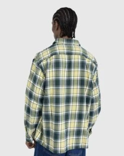 Acne Studios – Check Button-Up Shirt Forest Green/Light Green -Acne Studios Clothing AcneStudios shirt gr WzYgsyNB