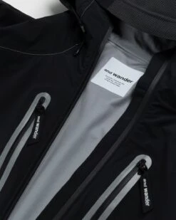 And Wander – Pertex Shield Rain Jacket Black -Acne Studios Clothing AndWander Jacket Bla jkjpWjUm