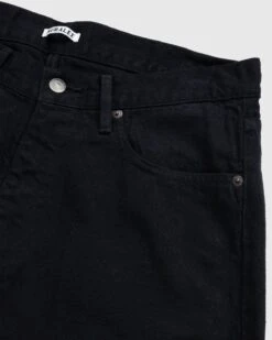 Auralee – Selvedge Light Denim Pants Black -Acne Studios Clothing Auralee Jeans Black AMcW4F z