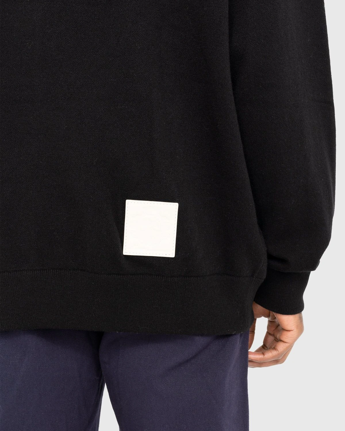 Bally – St. Moritz Cashmere Hoodie Black 5 Bally – St. Moritz Cashmere Hoodie Black - Image 5