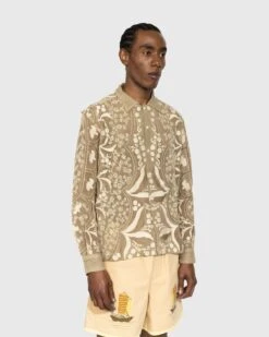 Bode – Filet Filigree Longsleeve Shirt -Acne Studios Clothing Bode 0453 bYvjzuwt