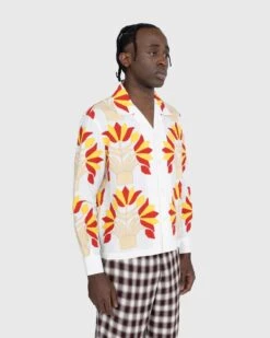 Bode – Foliage Applique Long-Sleeve Shirt Multi -Acne Studios Clothing Bode 1245 aePMSSxv