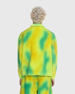 Bonsai – Spray Dyed Longsleeve Polo Yellow -Acne Studios Clothing Bonsai3405 XTqI7hqV