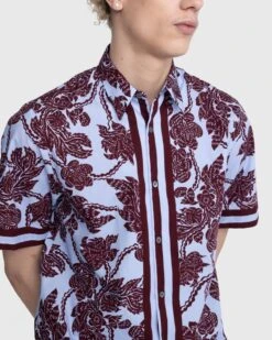 Dries Van Noten – Clasen Shirt Burgundy -Acne Studios Clothing Dries 3053 zVpPVW8K