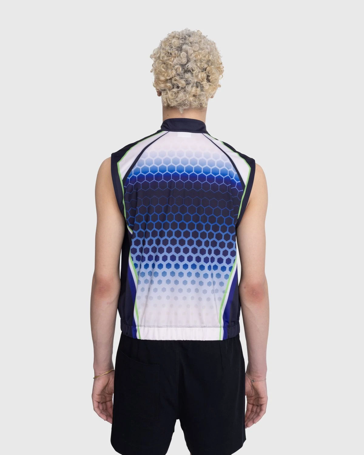 Dries Van Noten – Herlew Zip-Up Top Blue 3 Dries Van Noten – Herlew Zip-Up Top Blue - Image 3