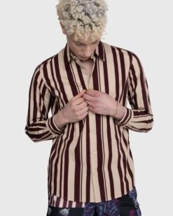 Dries Van Noten – Curle Shirt Burgundy -Acne Studios Clothing Dries 3230 NqIeKc8h