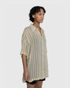 Dries Van Noten – Cassidye Shirt Ecru -Acne Studios Clothing DriesVanNoten 0826 3BTIU 5a