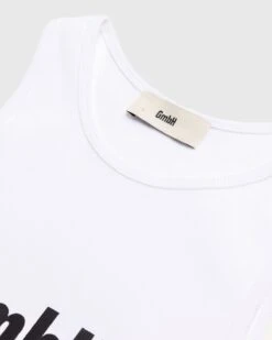 GmbH – Ali Rib Tank Top White -Acne Studios Clothing GmbH 0363 r7f6UDbT