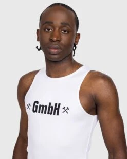 GmbH – Ali Rib Tank Top White -Acne Studios Clothing GmbH 2394 IuNvbgqP