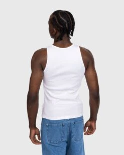 GmbH – Ali Rib Tank Top White -Acne Studios Clothing GmbH 2397 oVRpo 7K