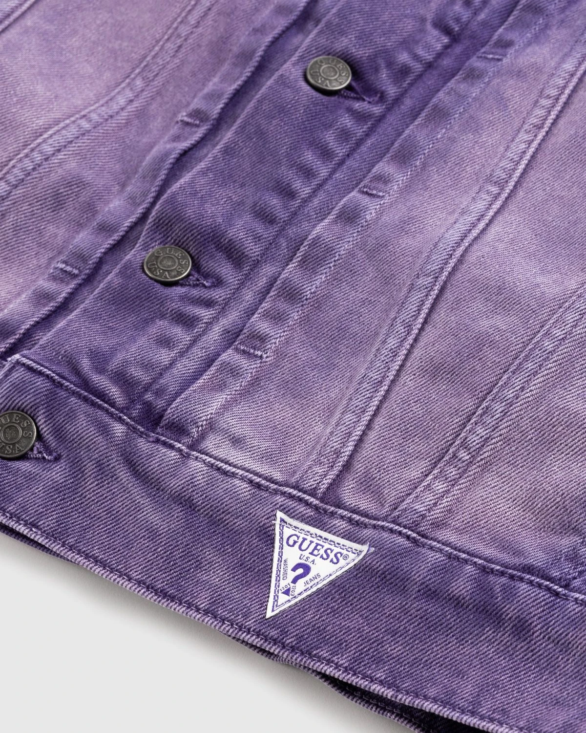 Guess USA – Vintage Denim Jacket Purple 6 Guess USA – Vintage Denim Jacket Purple - Image 6