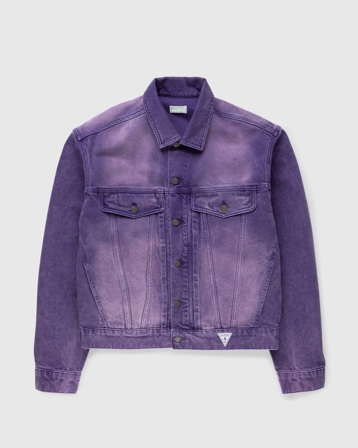 Guess USA – Vintage Denim Jacket Purple 1 Guess USA – Vintage Denim Jacket Purple