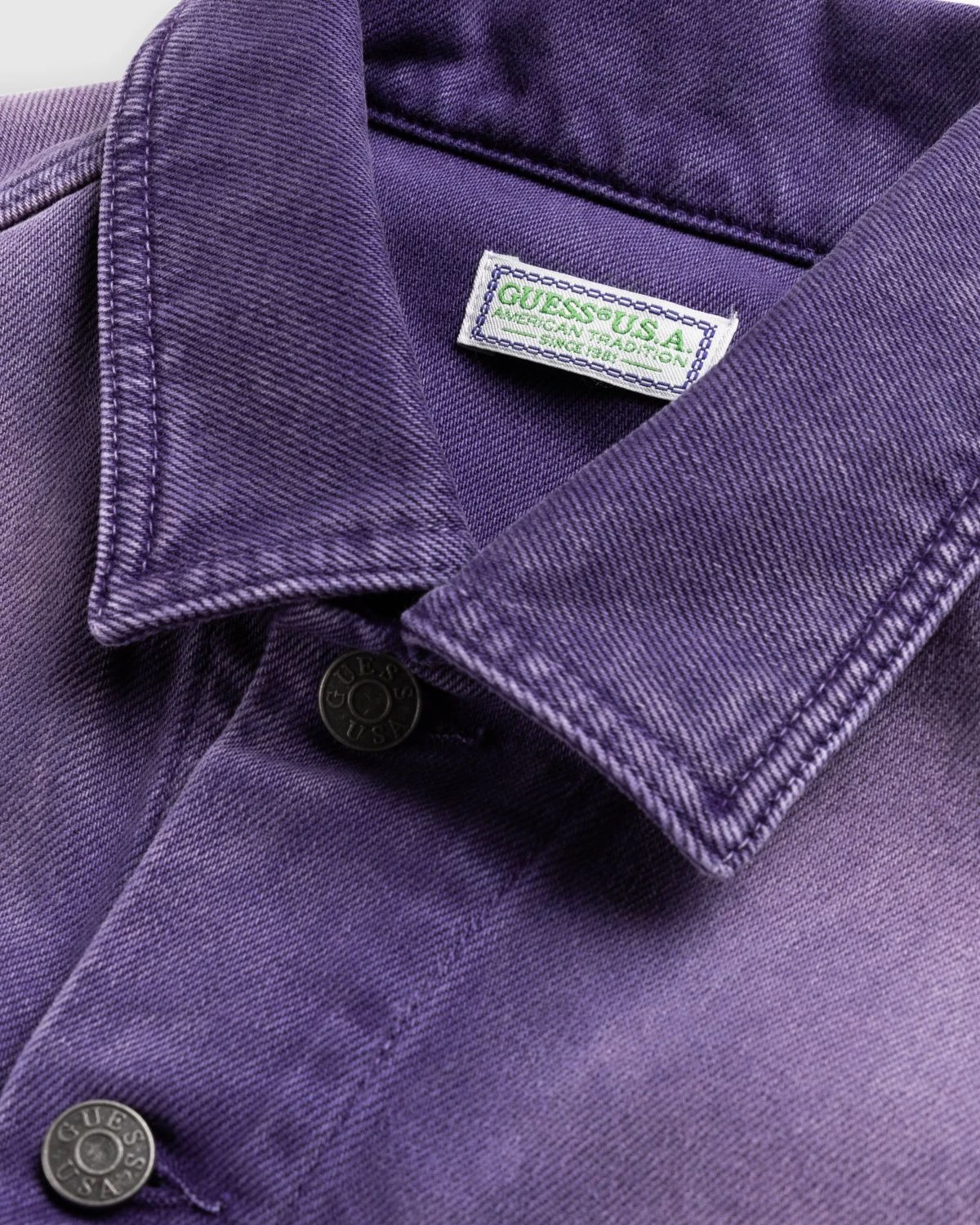 Guess USA – Vintage Denim Jacket Purple 5 Guess USA – Vintage Denim Jacket Purple - Image 5