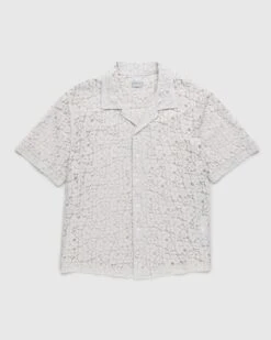 Guess USA – Lace Camp Shirt Off White