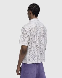 Guess USA – Lace Camp Shirt Off White -Acne Studios Clothing Guess shirt white 11 1UEgrWhK