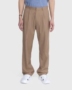 Highsnobiety – Tropical Wool Suiting Pants Sand -Acne Studios Clothing HS05 Drop26294 Q75gZcep