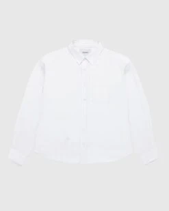 Highsnobiety – Lightweight Long-Sleeve Shirt White